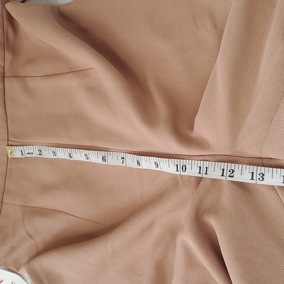 NWT Bardot one shoulder pantsuit tan jumpsuit size 4 - Picture 12 of 13